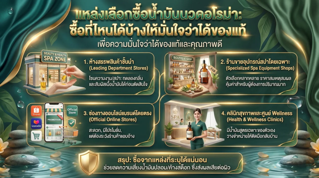 ร้านขายอุปกรณ์สปา